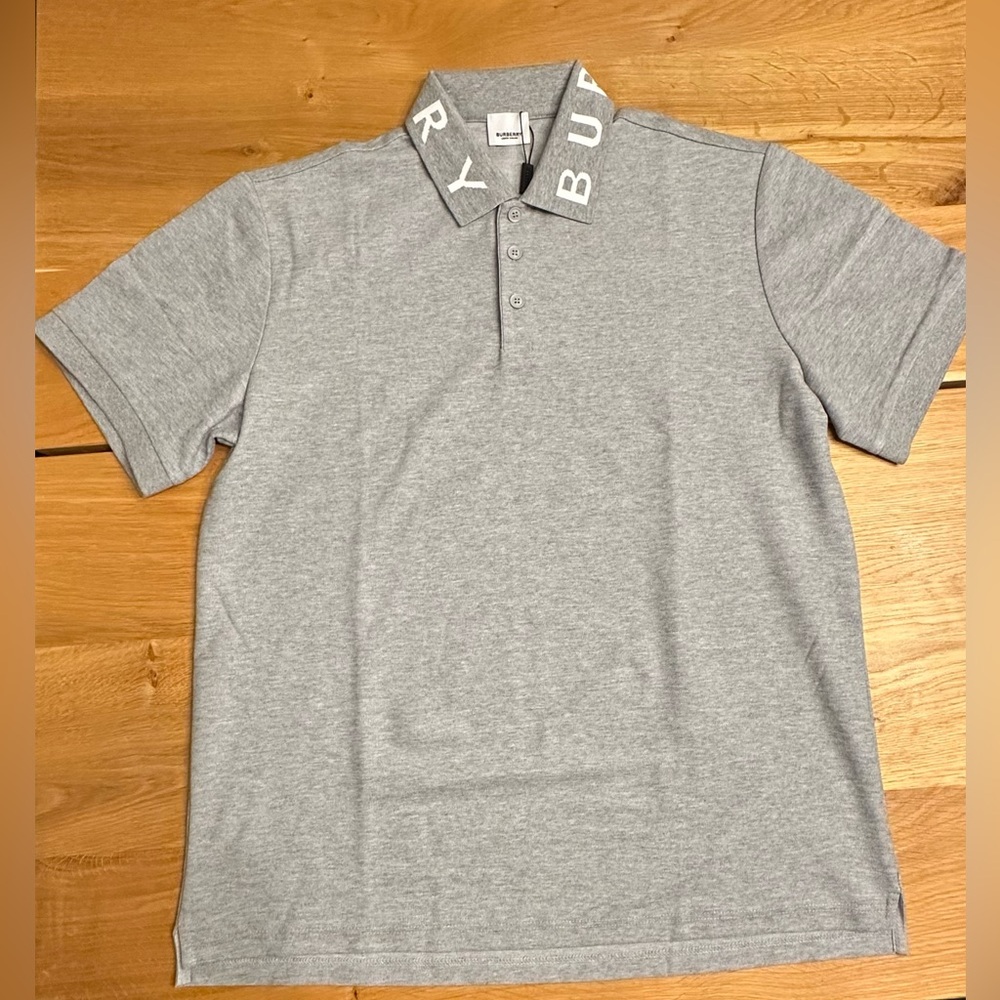 NWT Authentic Burberry Men’s Ryland Polo Shirt